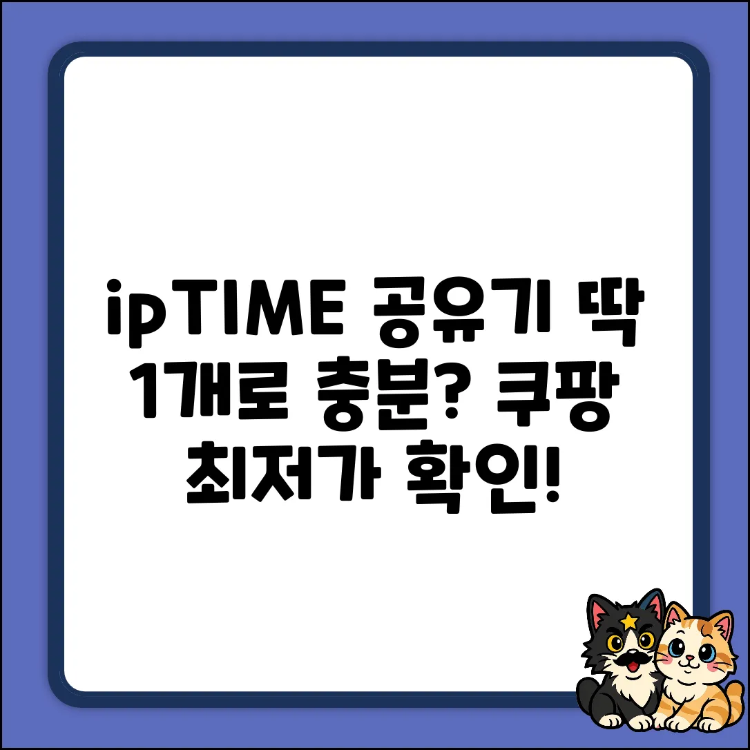 ipTIME N602SR 유무선 공유기, 딱 1개로 충분할까?