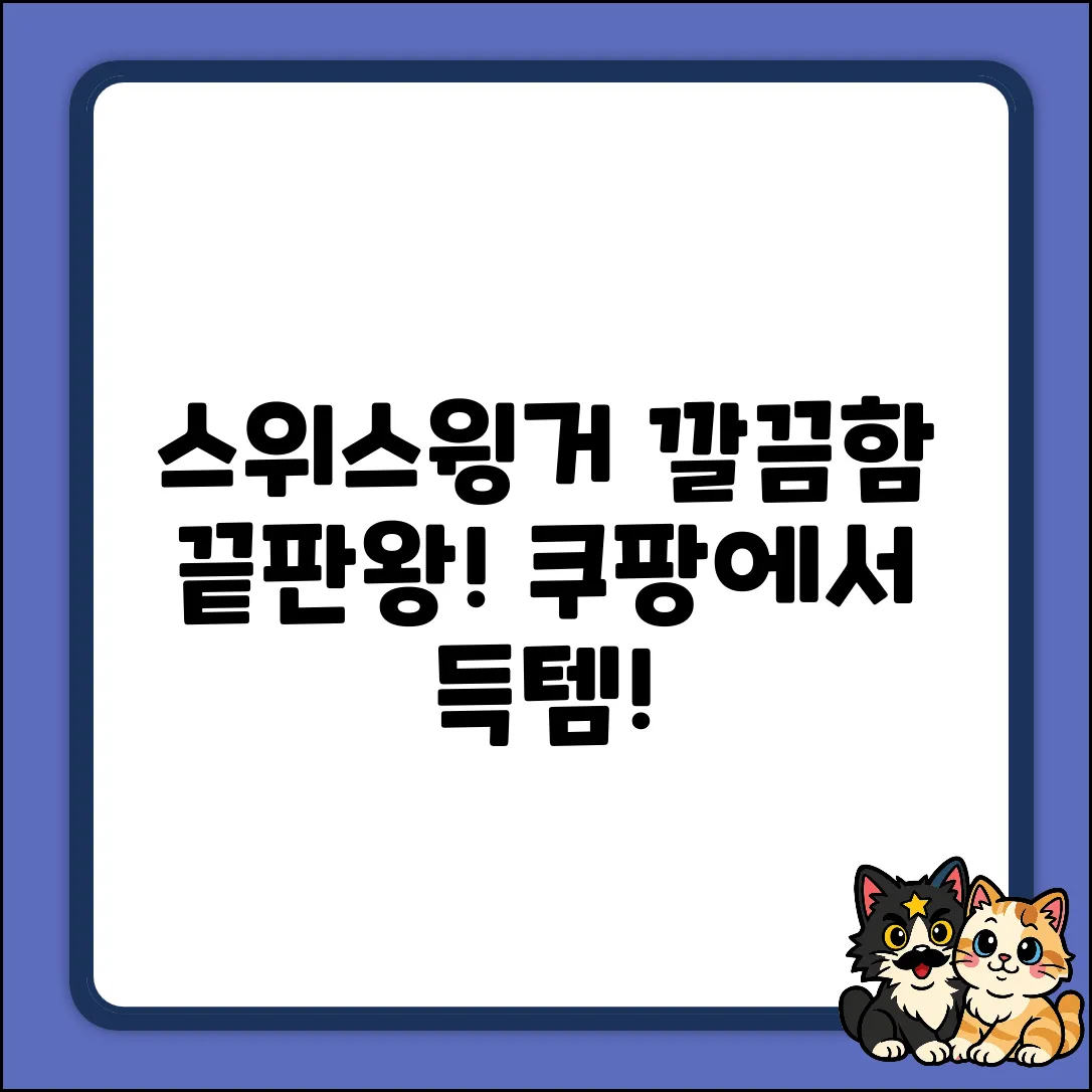 스위스윙거 SW-PE07T, 깔끔함의 혁신!