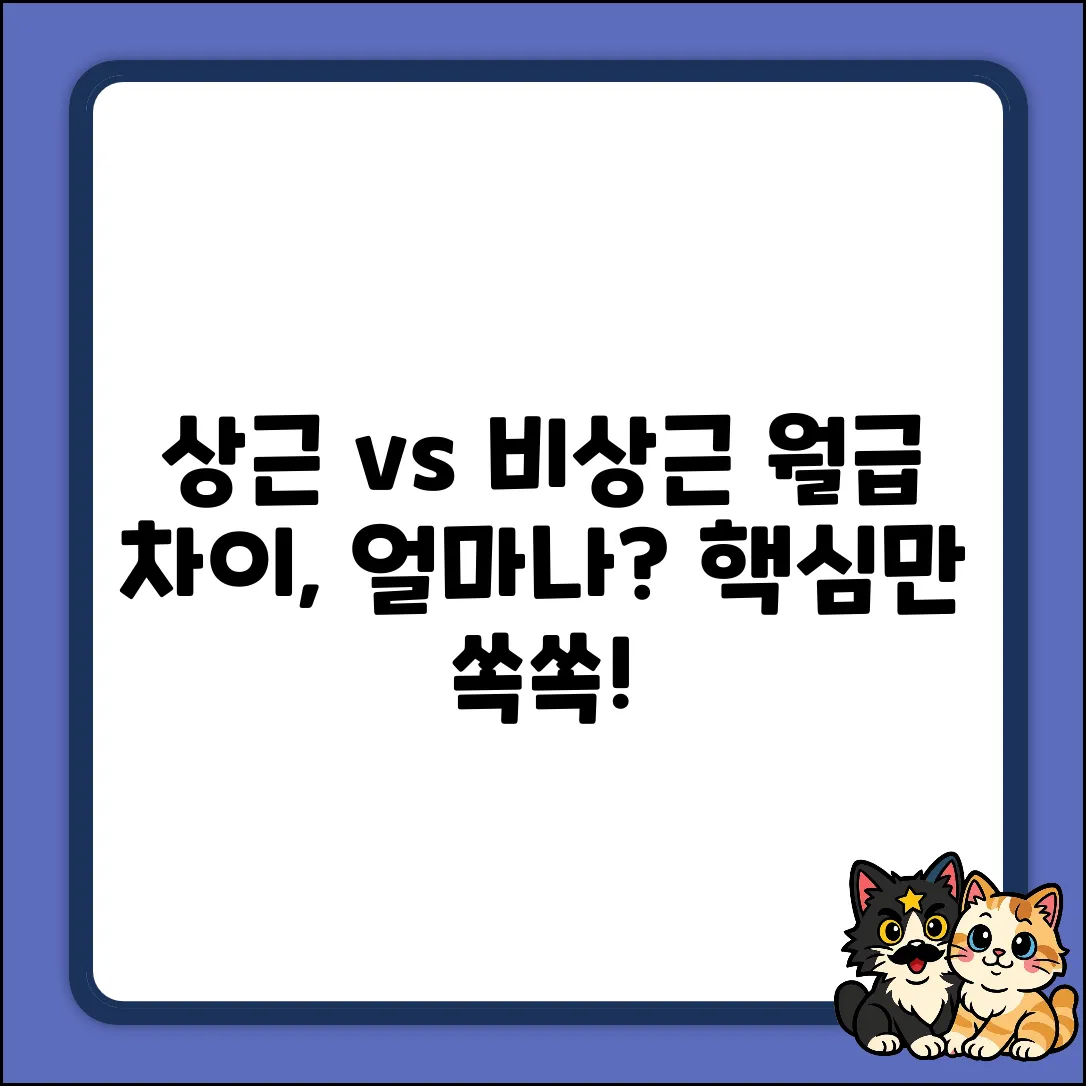 상근 vs 비상근: 연봉 차이, 알고 계셨나요?
