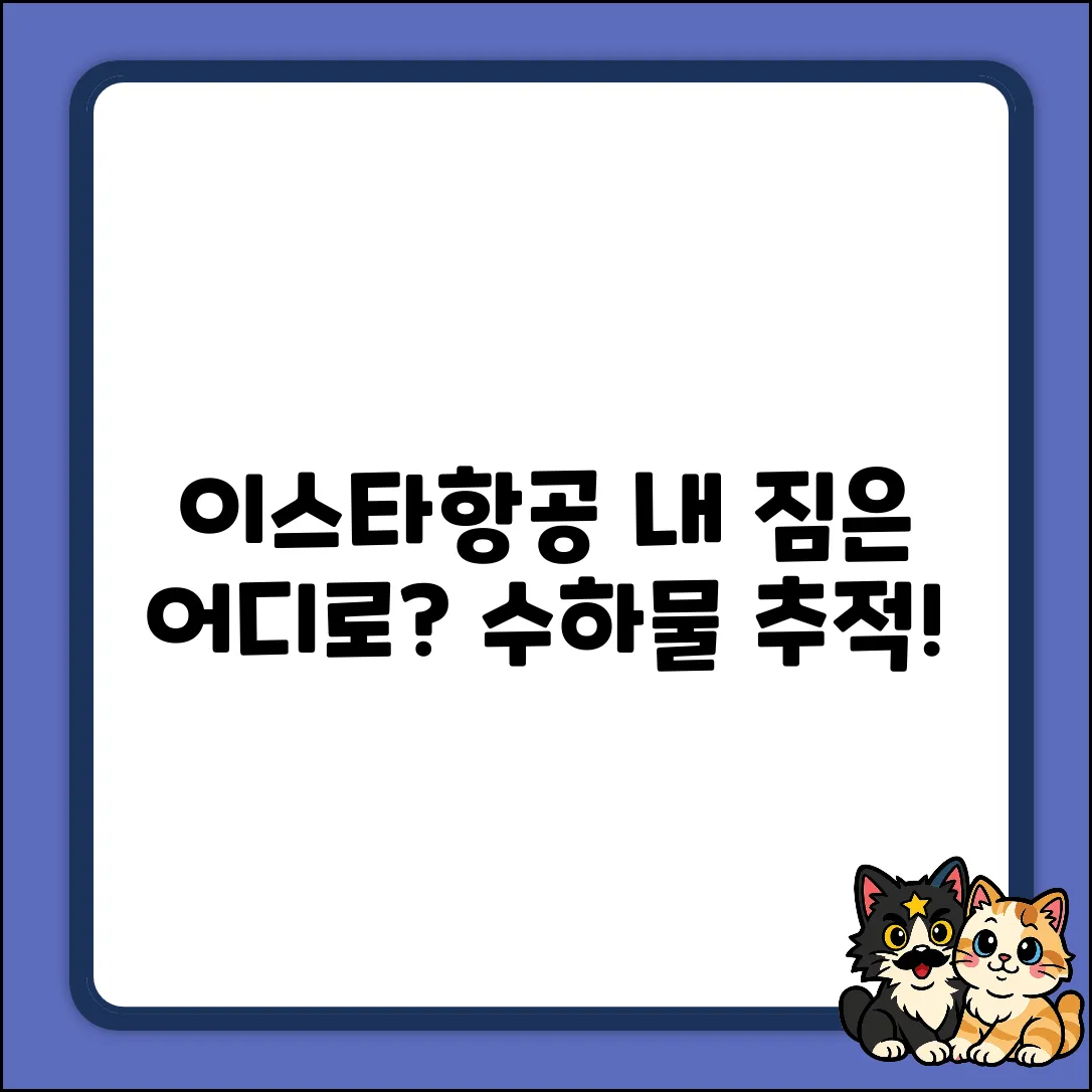 이스타항공, 위탁 수하물은 어떻게 갈까?