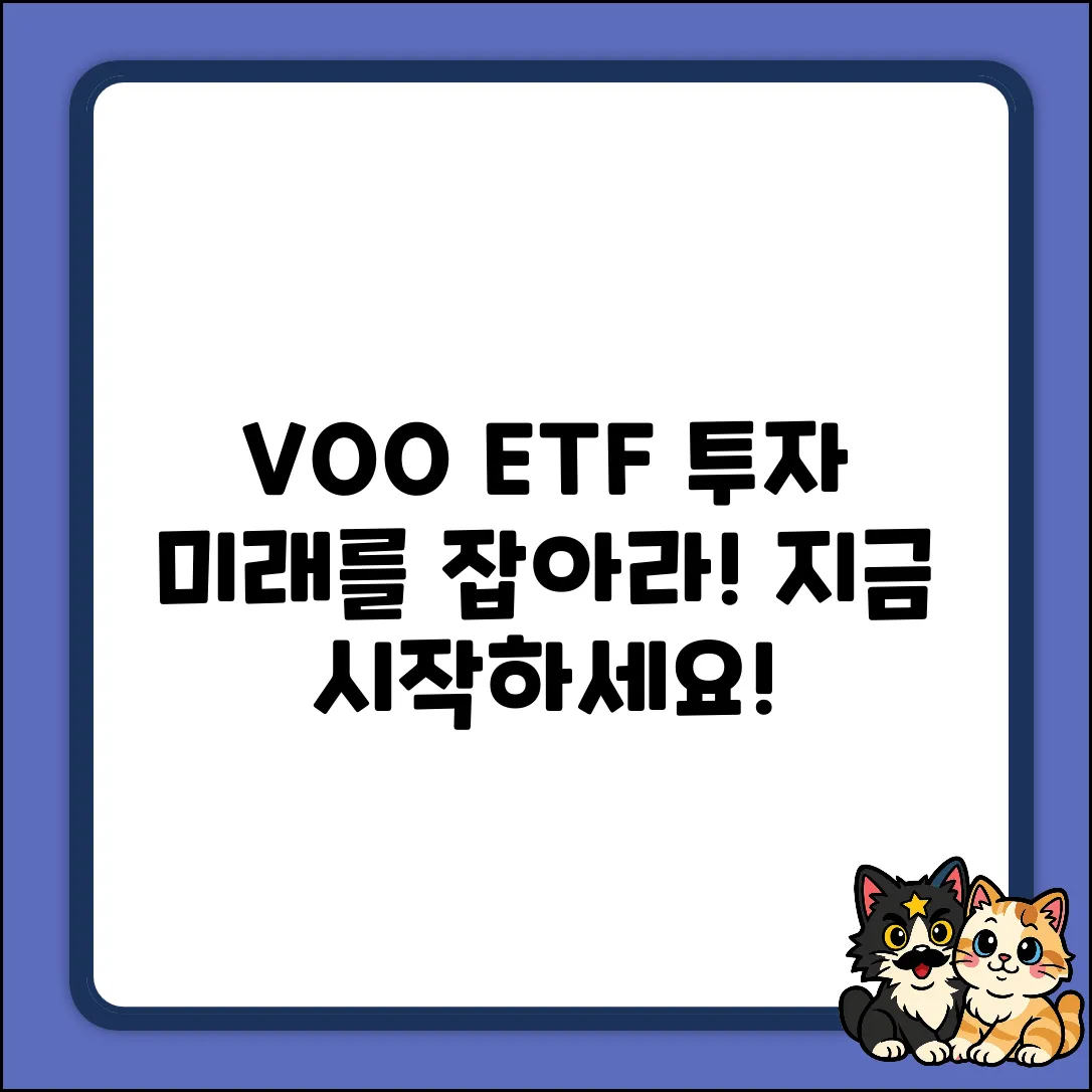 VOO ETF 투자, 놀라운 미래를 잡아라!