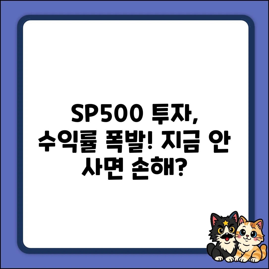 SP500 인덱스 펀드, 놀라운 수익률의 비밀!